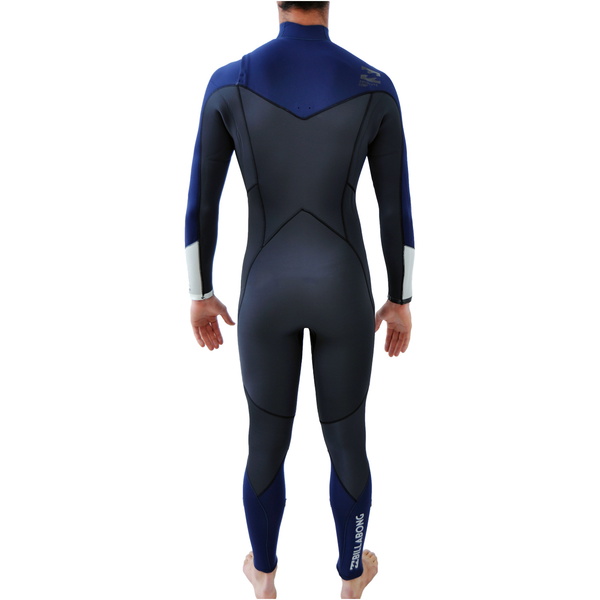 2018 Billabong Absolute Comp 5 / 4mm Chest Zip Muta LUNA GRIGIO F45M21